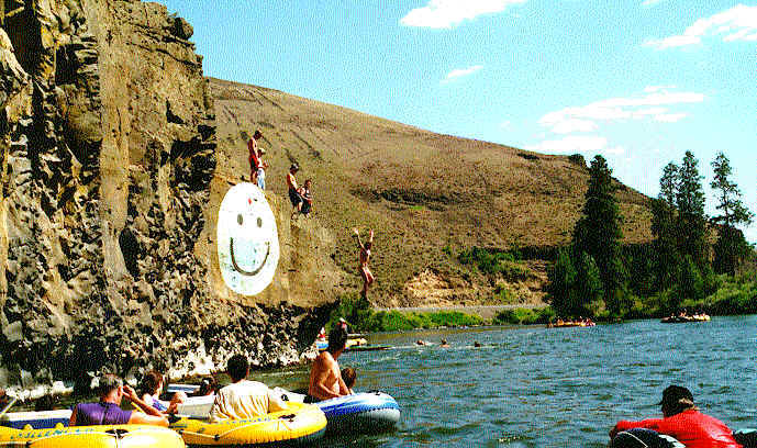 And then her top came off...